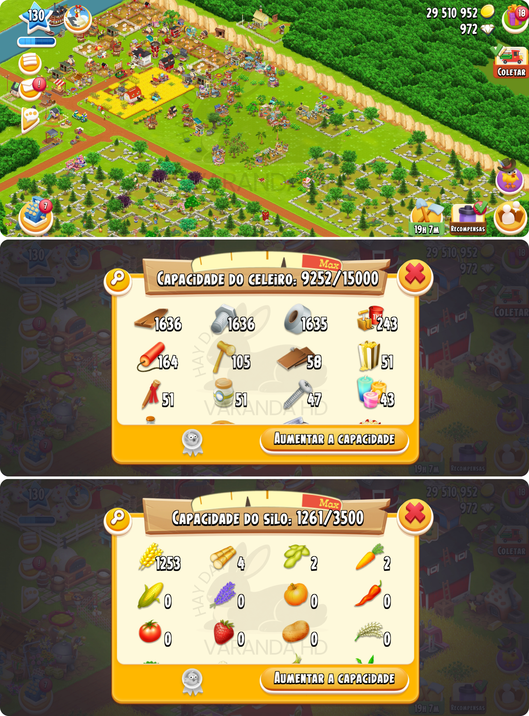 Imagem ilustrativa de Fazenda Bot — Nível 130+ — Celeiro 15K-9