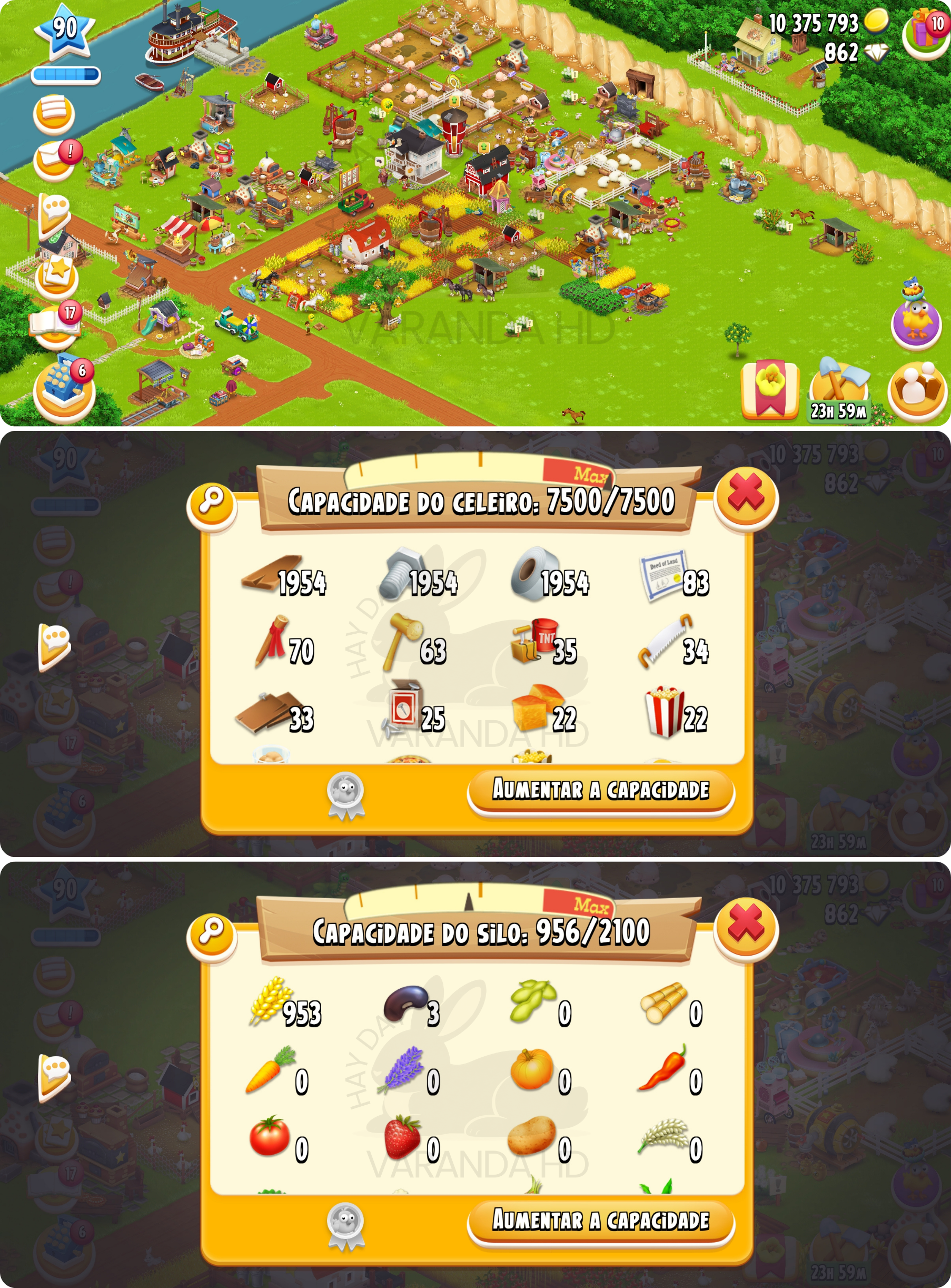 Imagem ilustrativa de Fazenda Bot — Nível 90+ — Celeiro 7K5
